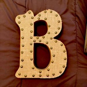 Used letter “B”